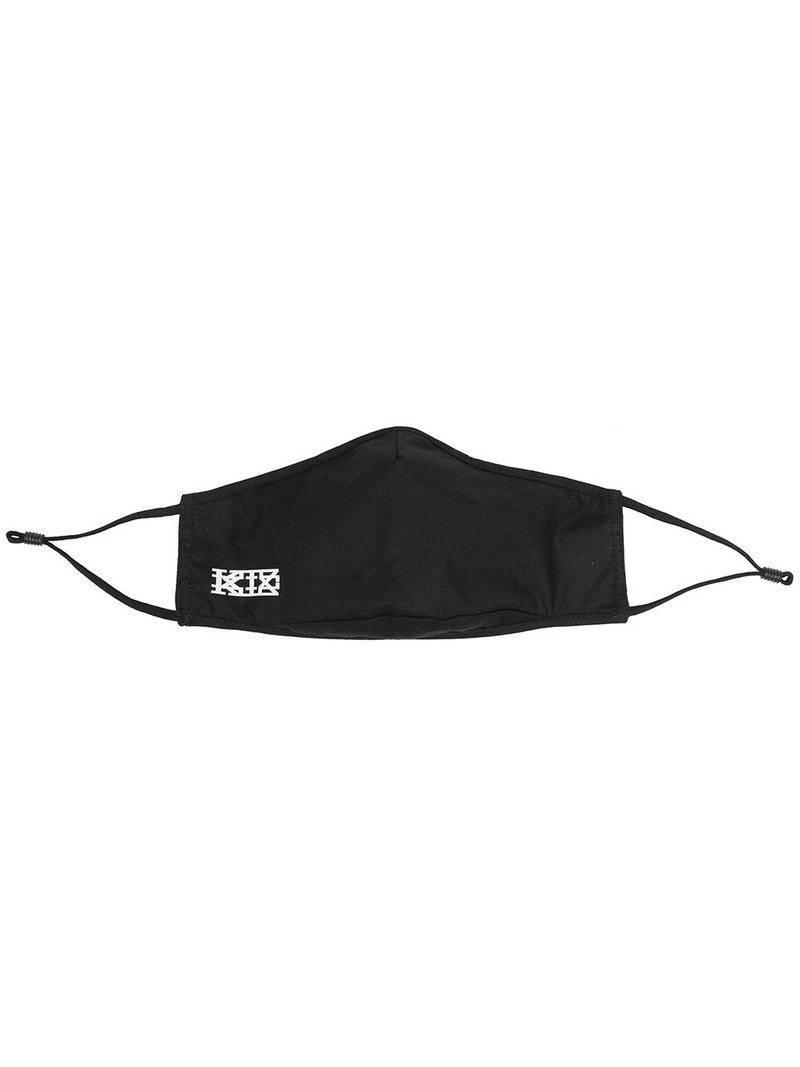 logo-print face mask 1