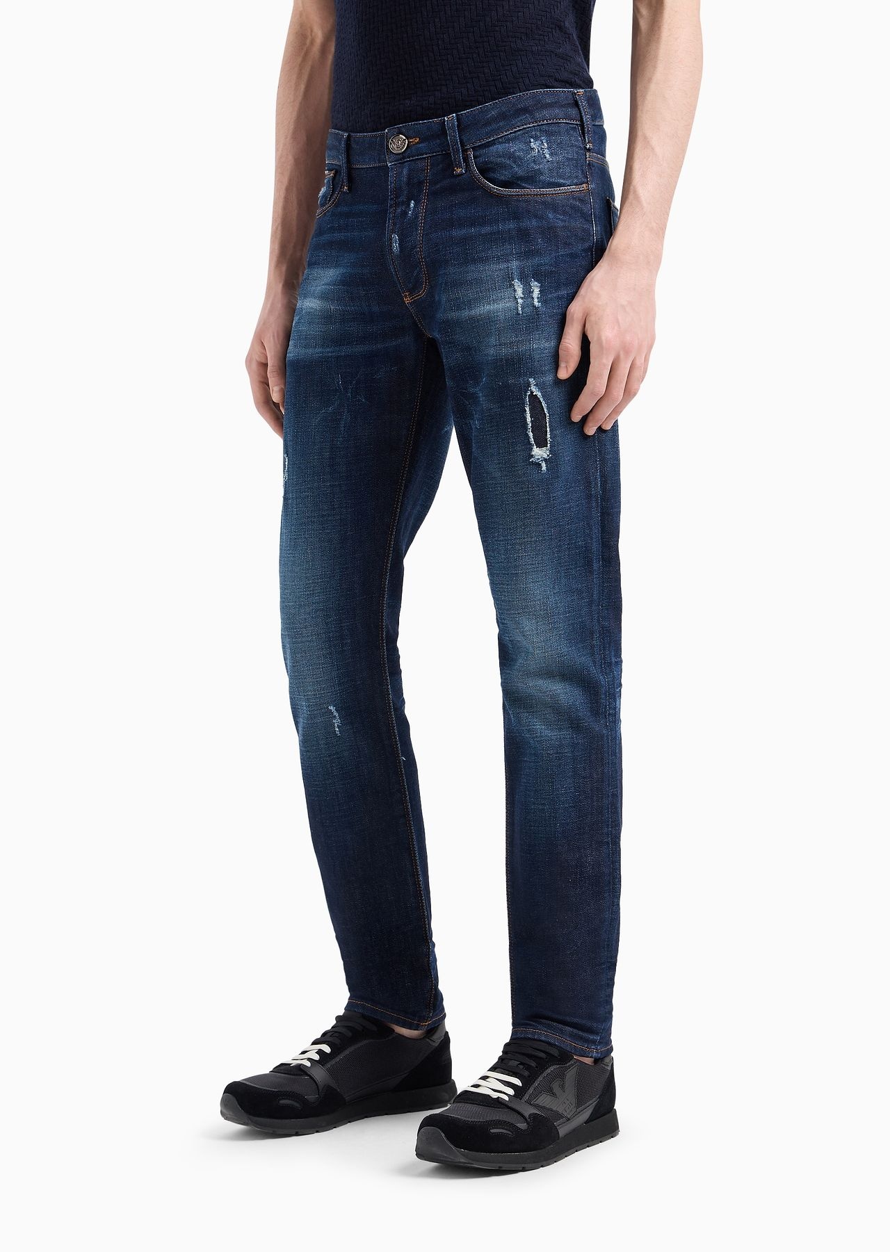 J06 Made in Italy slim-fit denim jeans - 3