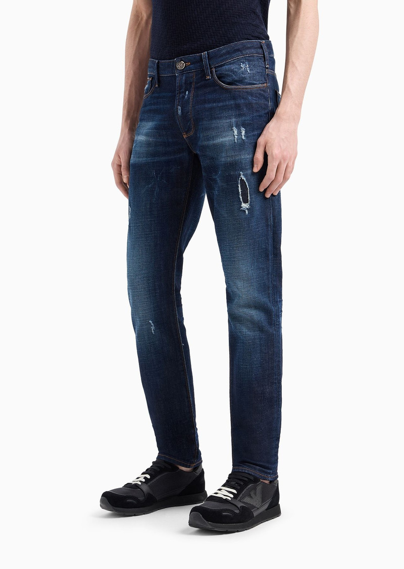 J06 Made in Italy slim-fit denim jeans 3