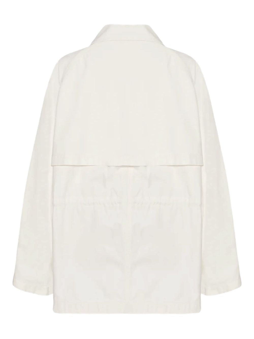 button-front utility jacket - 6