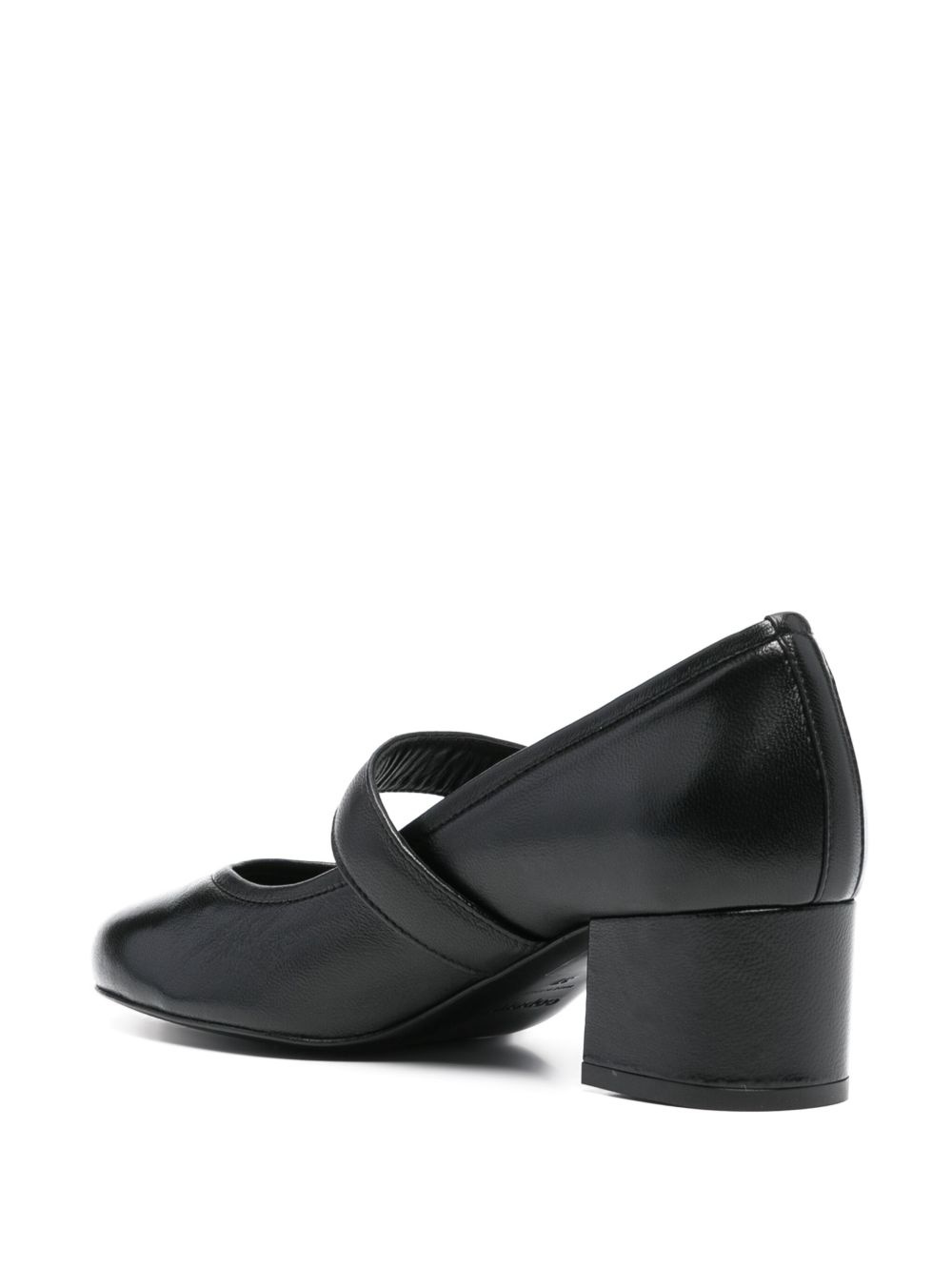 50mm leather pumps - 3