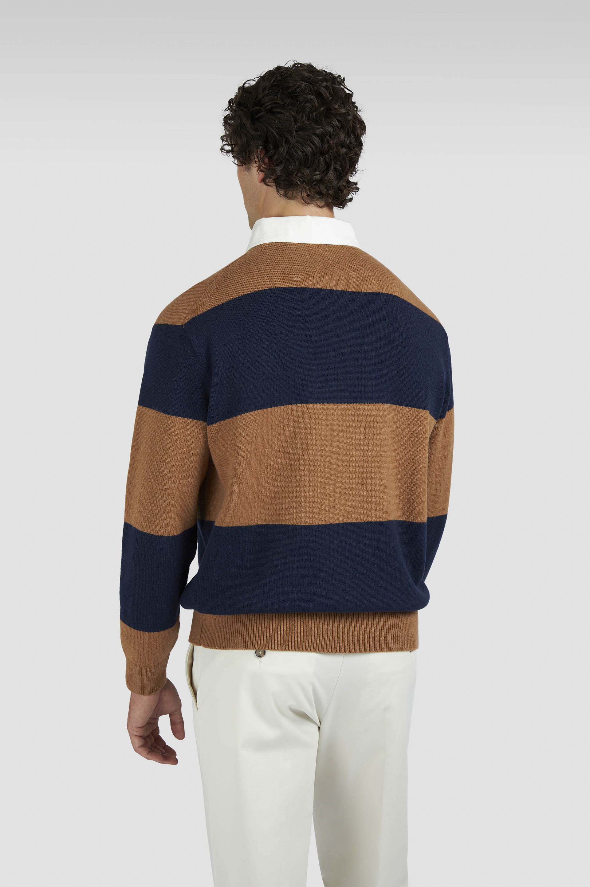 RUGBY WOOL CASHMERE POLO SHIRT - 3