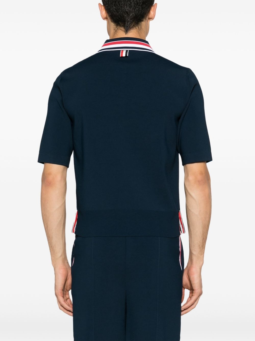 RWB-stripe polo shirt - 4