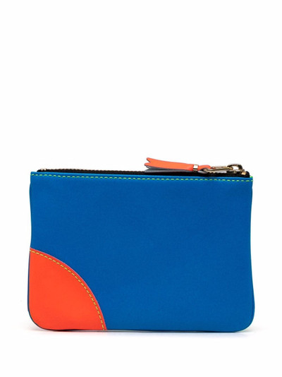 Comme Des Garçons Super Fluo leather pouch outlook