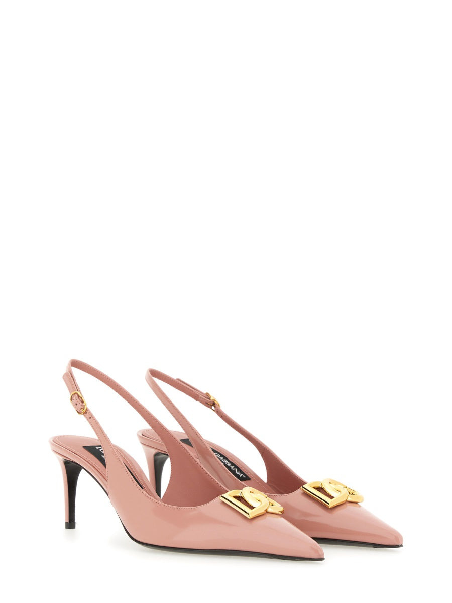 Dolce & Gabbana Women Leather Slingback - 2