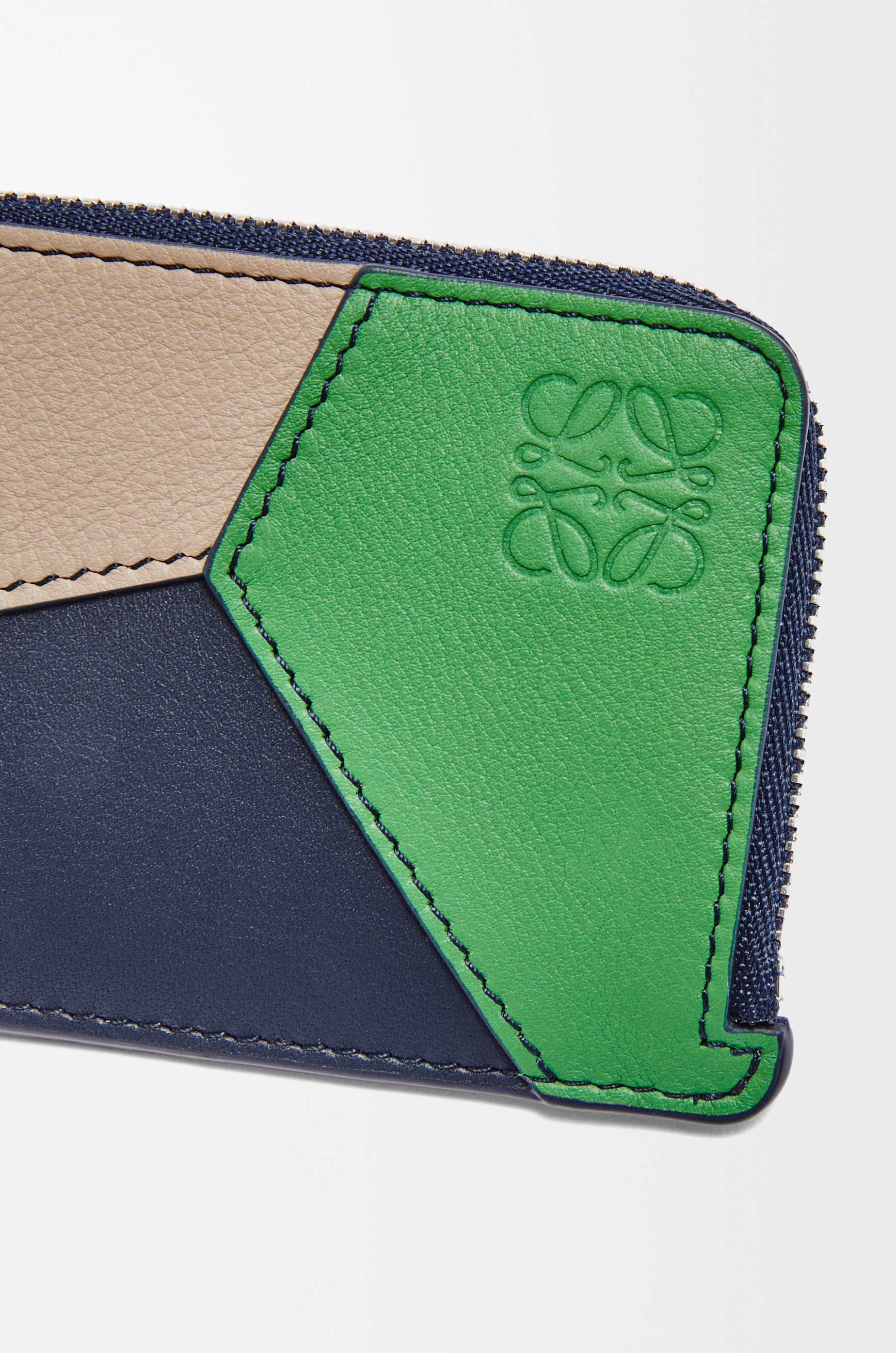 Puzzle coin cardholder in classic calfskin - 4