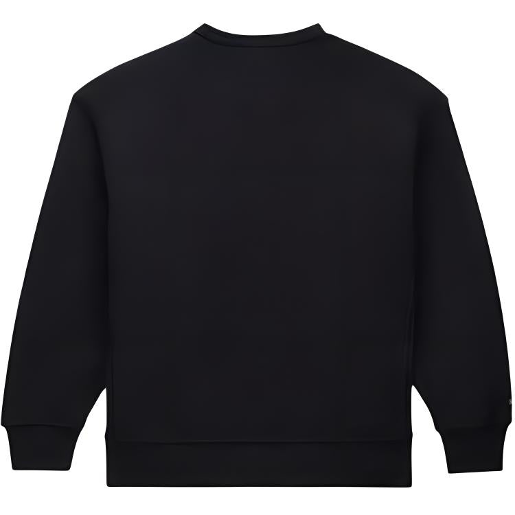 Converse Gold Standard Crew Neck Sweatshirt with Swarovski Crystals 'Black' 10027136-A01 - 2