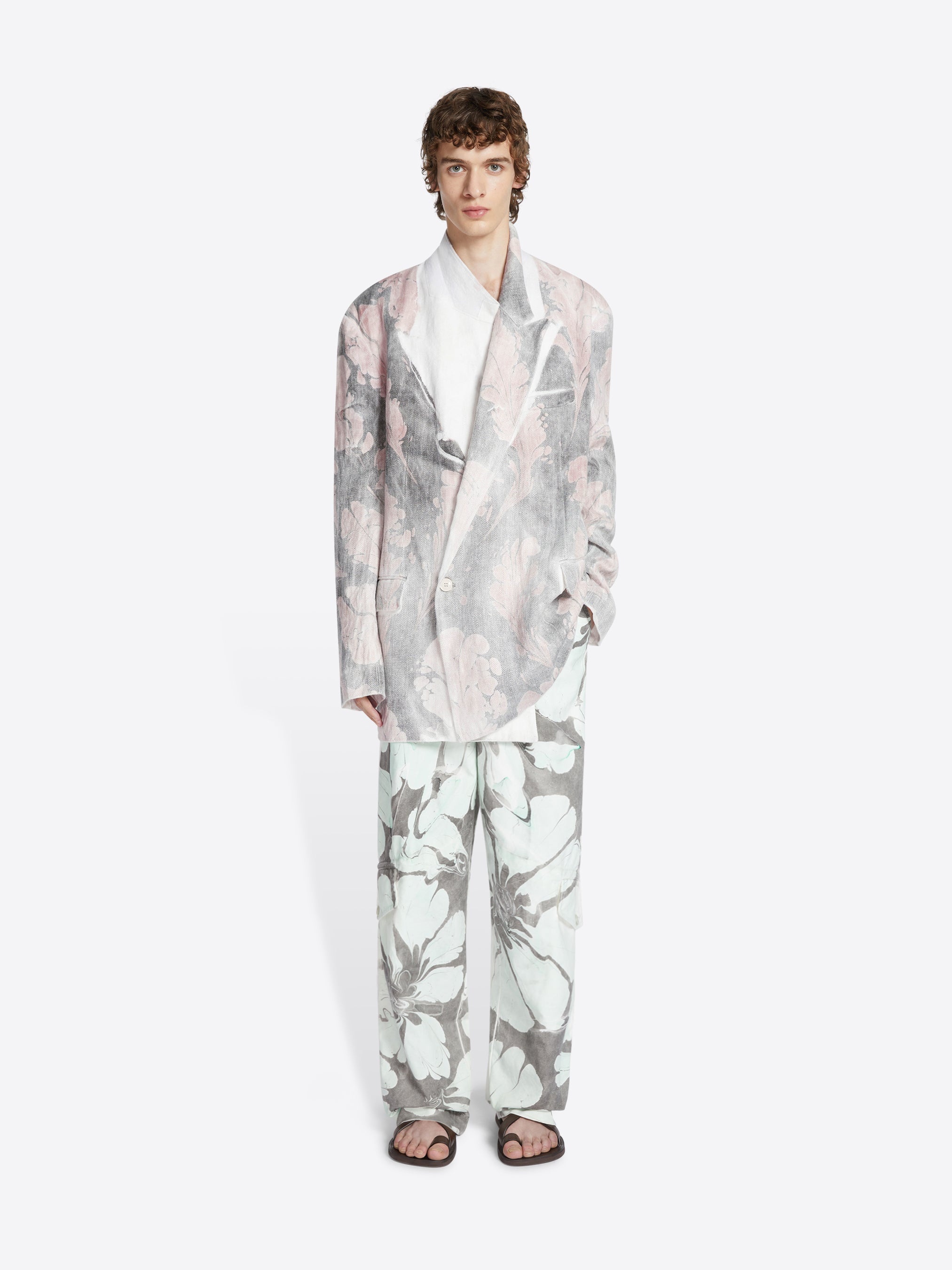HAND PRINTED PANTS - 2