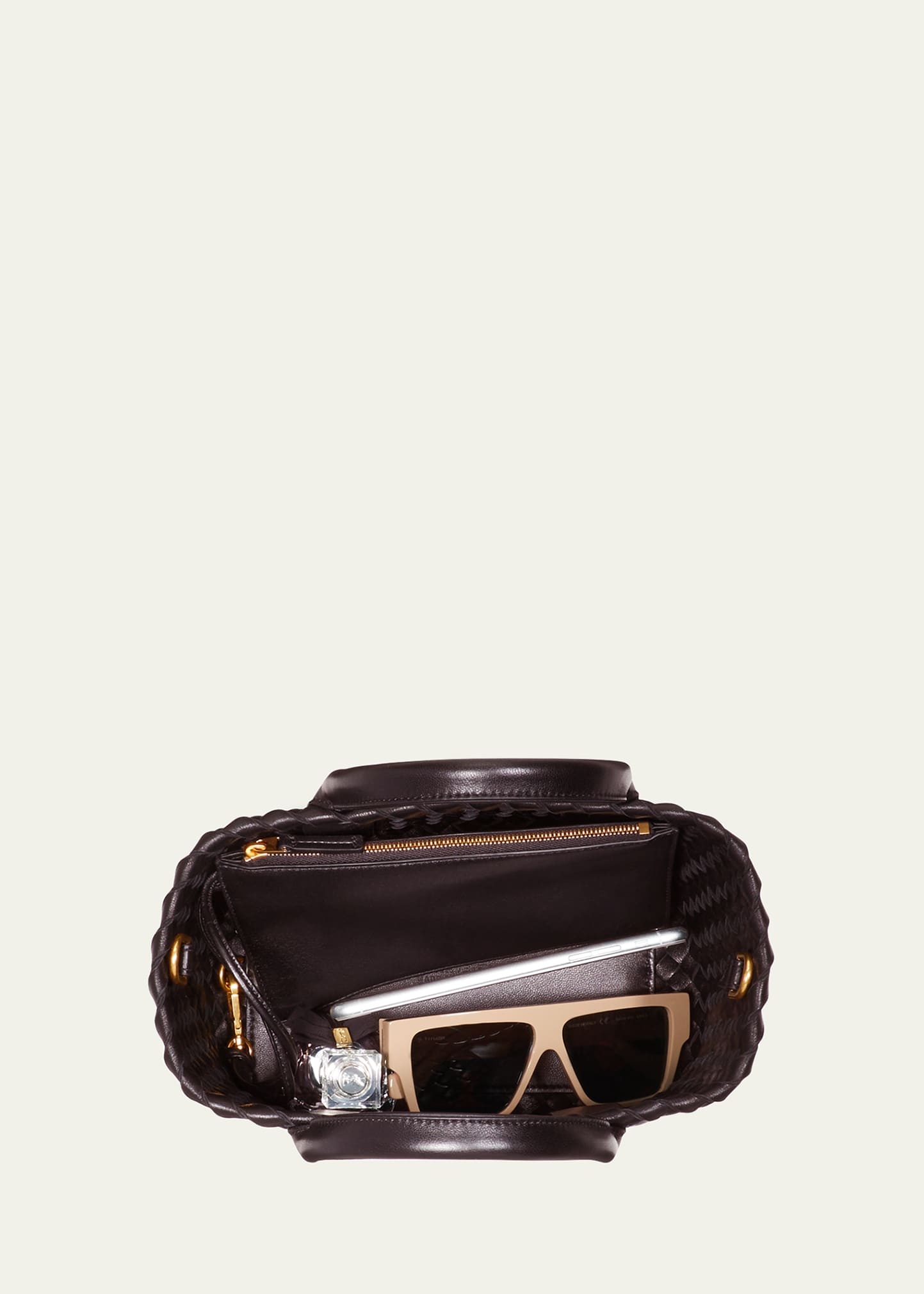Mini Cabat Lambskin Tote Bag - 5