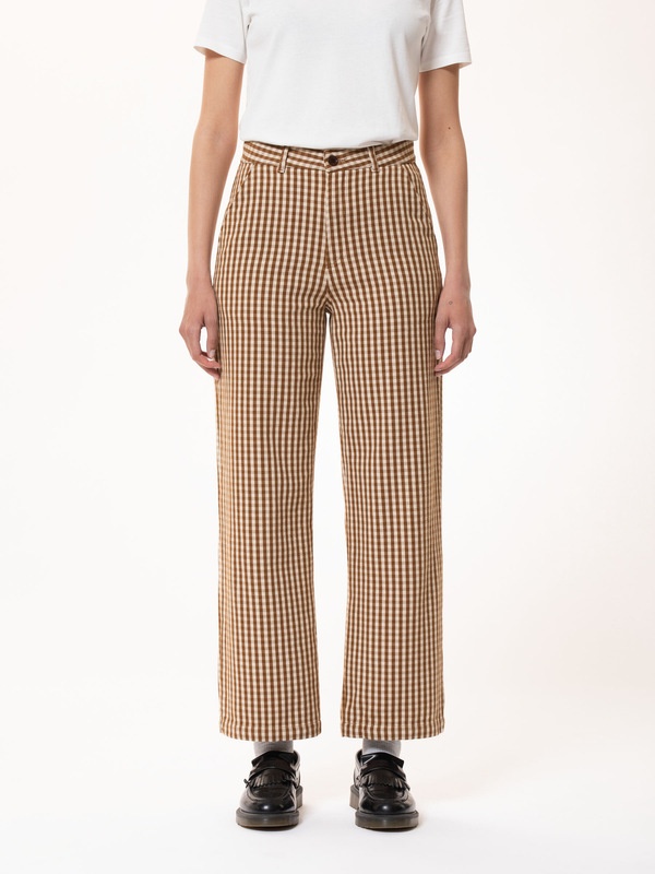 Willa Pants Gingham Oak - 3