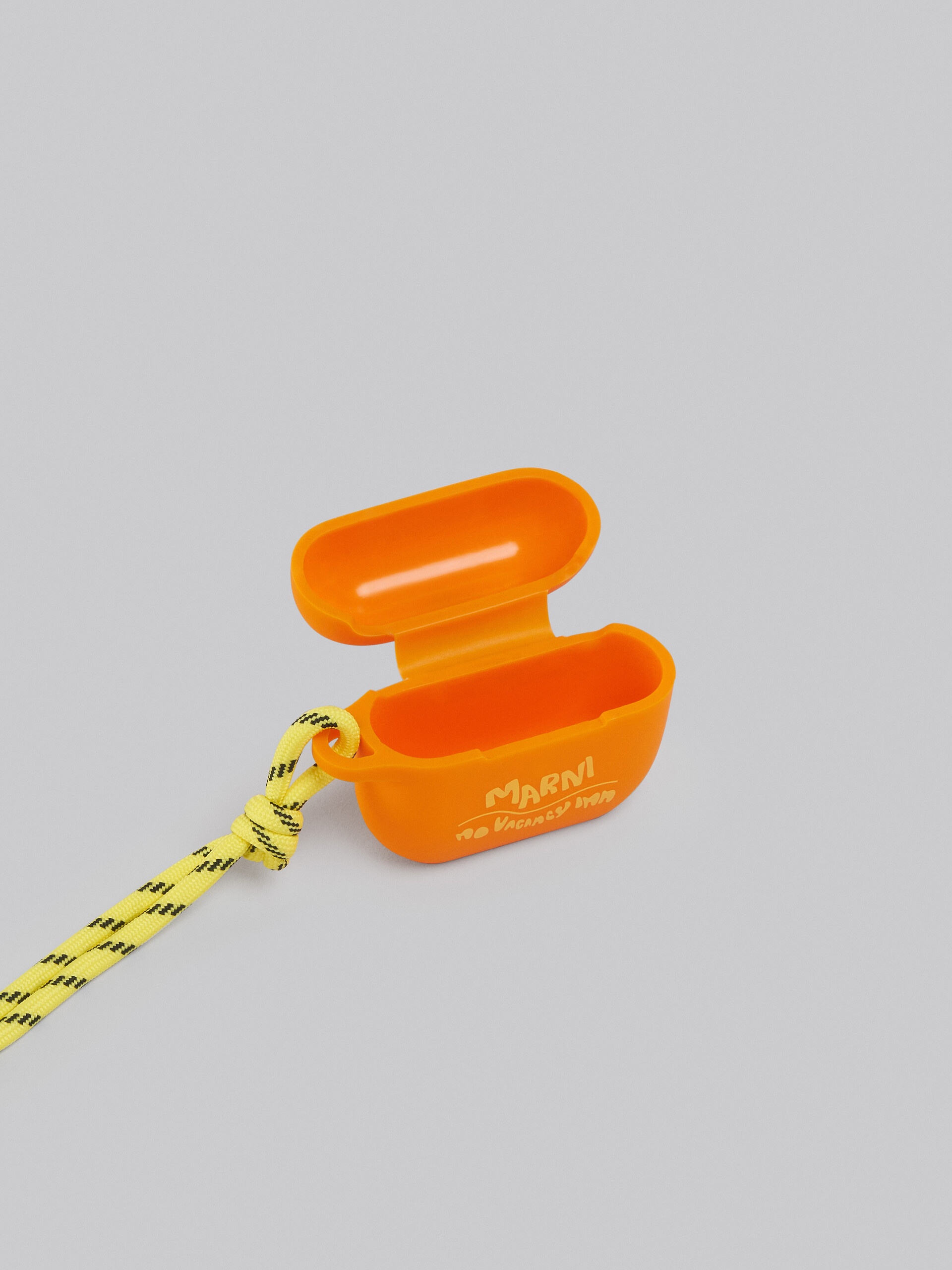 MARNI X NO VACANCY INN - ORANGE AND YELLOW AIRPODS CASE 3