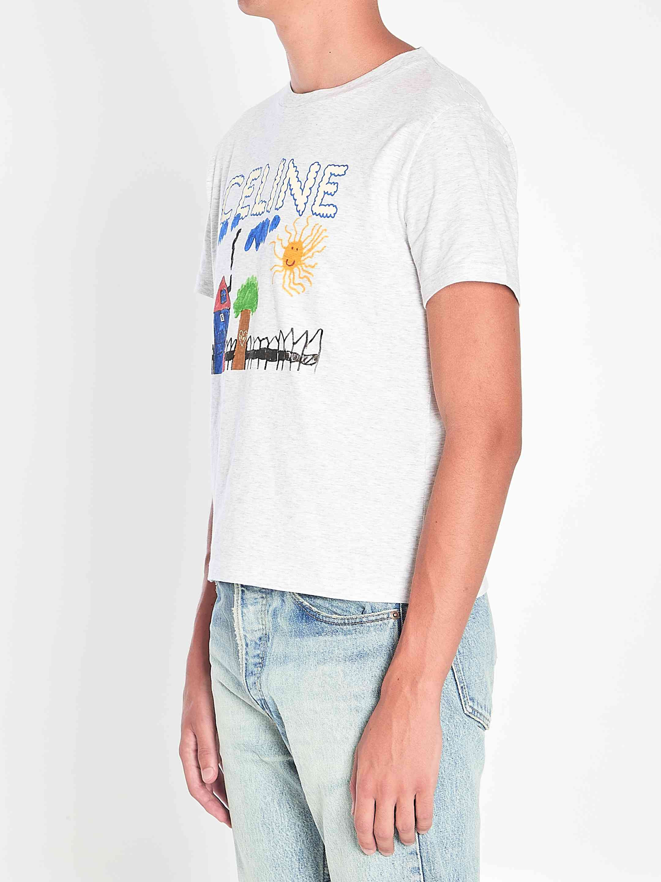 Celine Men Limited Edition Printed T-Shirt - 2