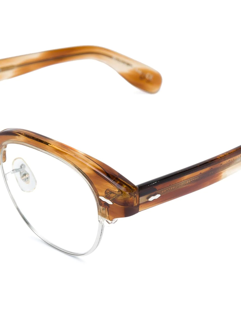 tortoiseshell detail glasses - 3