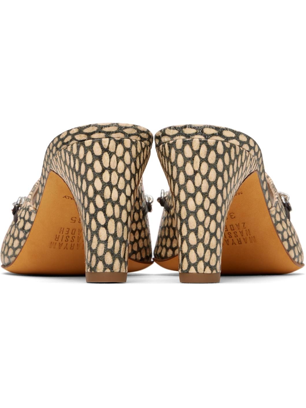 Beige Paloma Heeled Sandals - 2