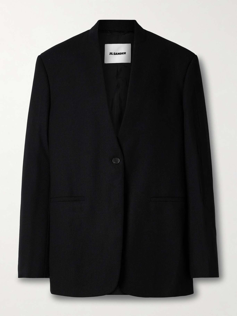 Wool-crepe blazer 1