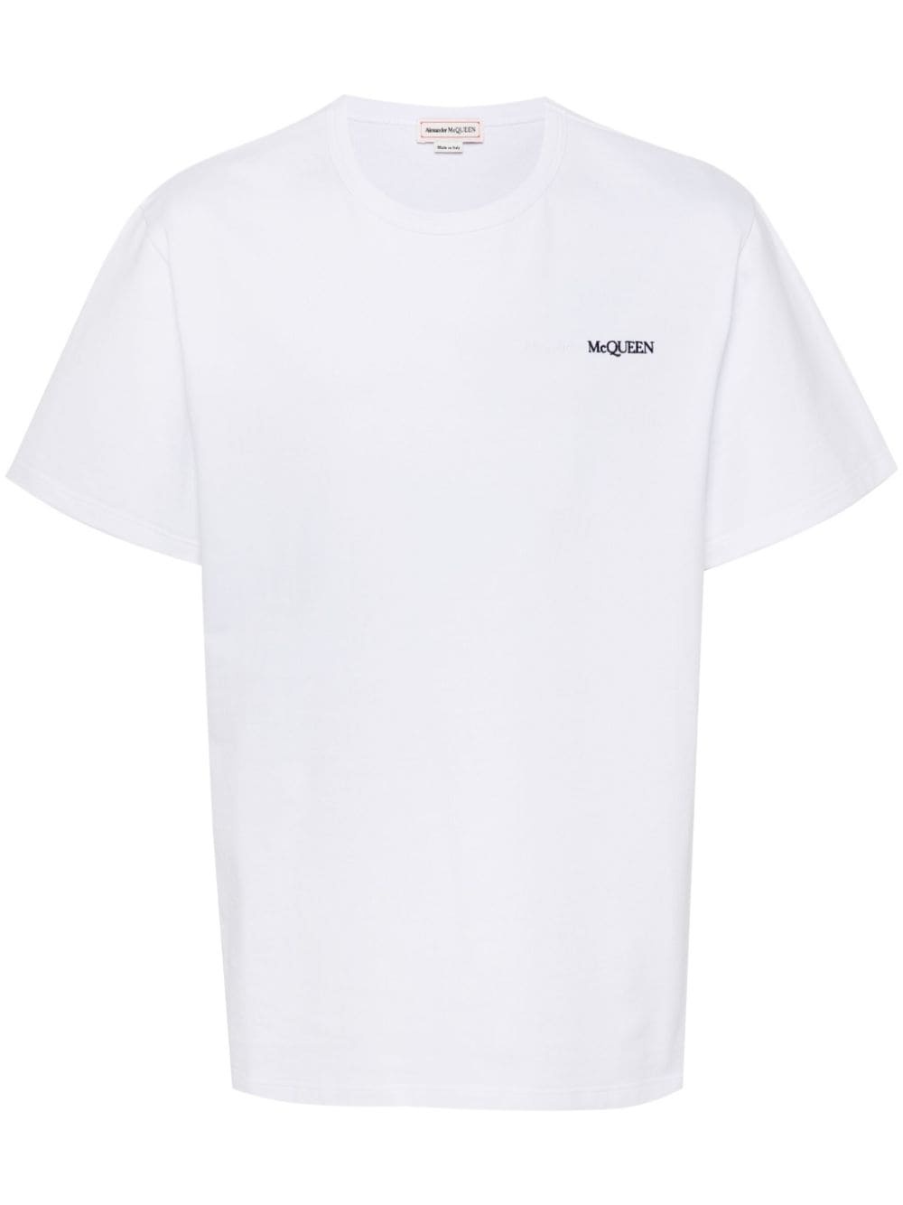 embroidered-logo cotton t-shirt - 1