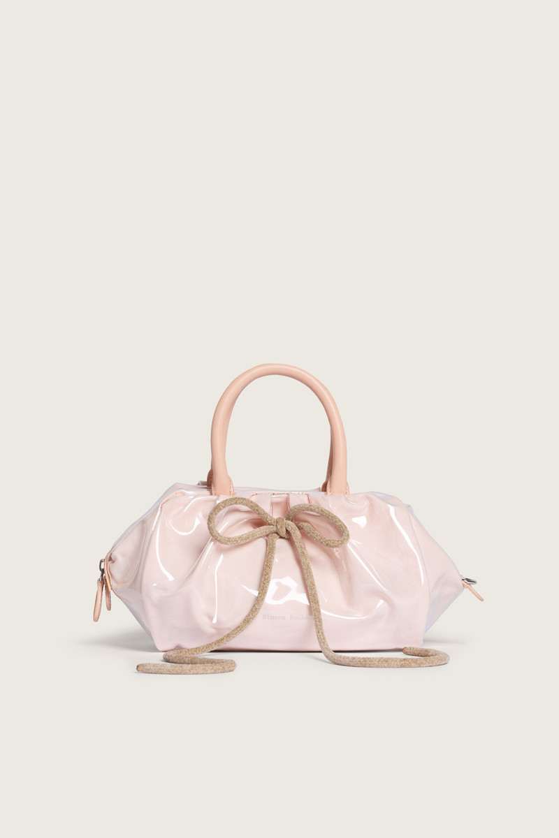 Mini Gathered Top Handle Bag 1