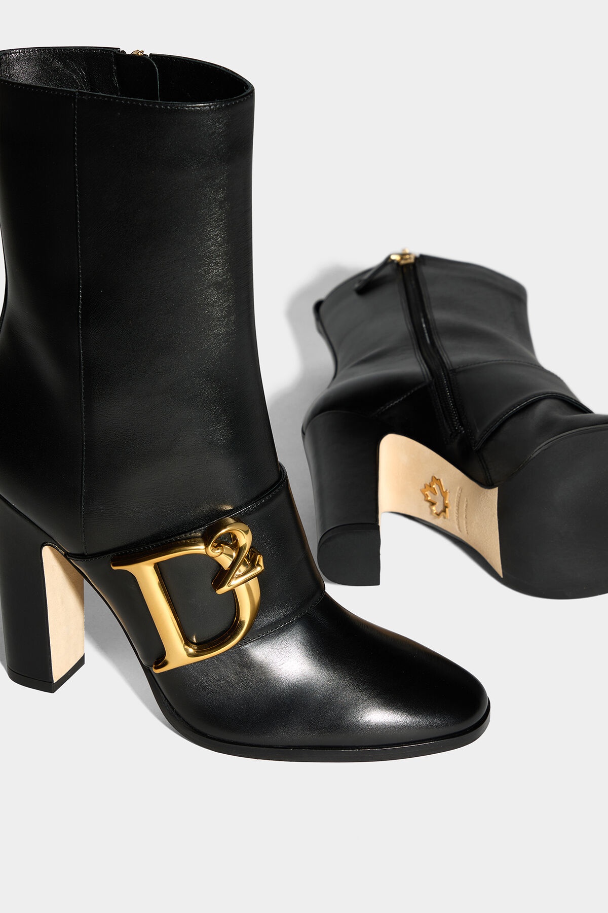 D2 STATEMENT ANKLE BOOTS - 4