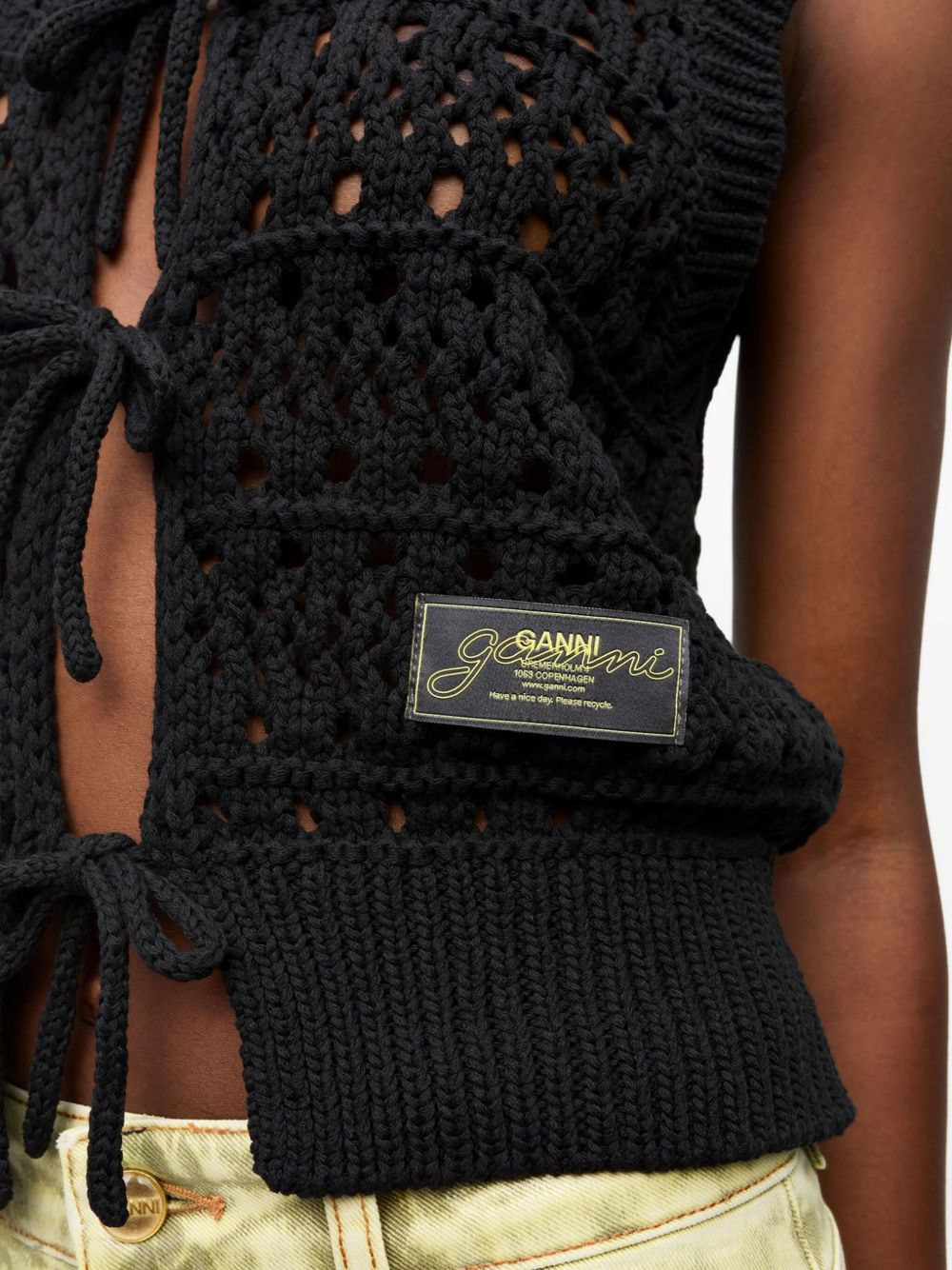 open-knit cardigan - 5