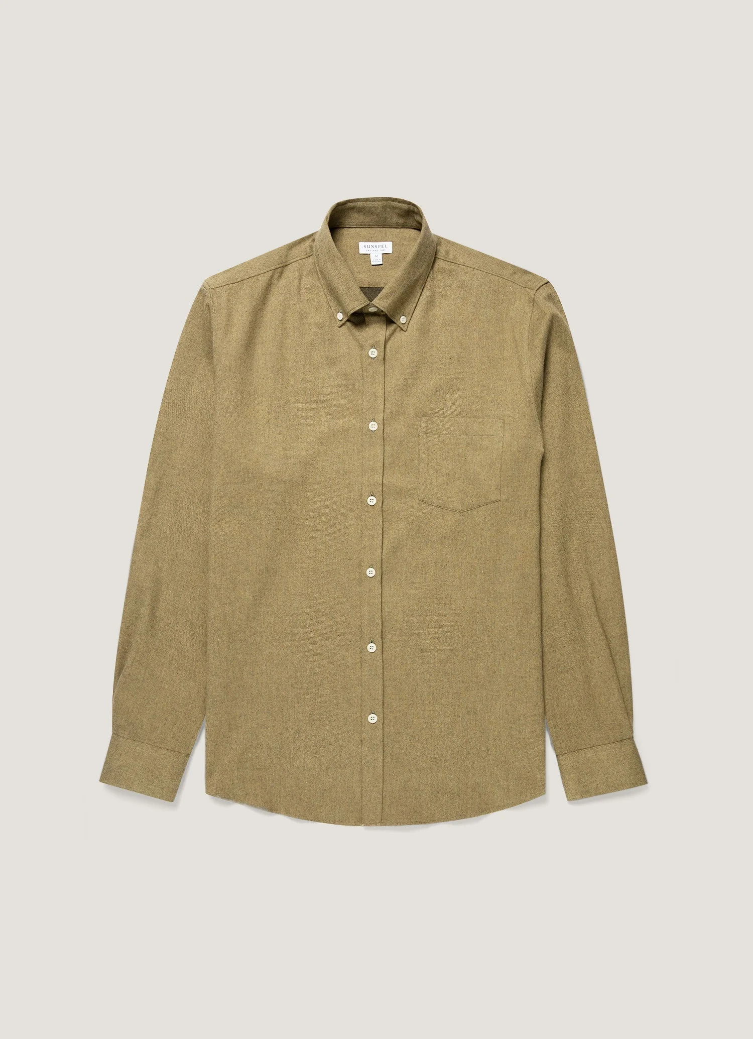 Button Down Flannel Shirt - 1