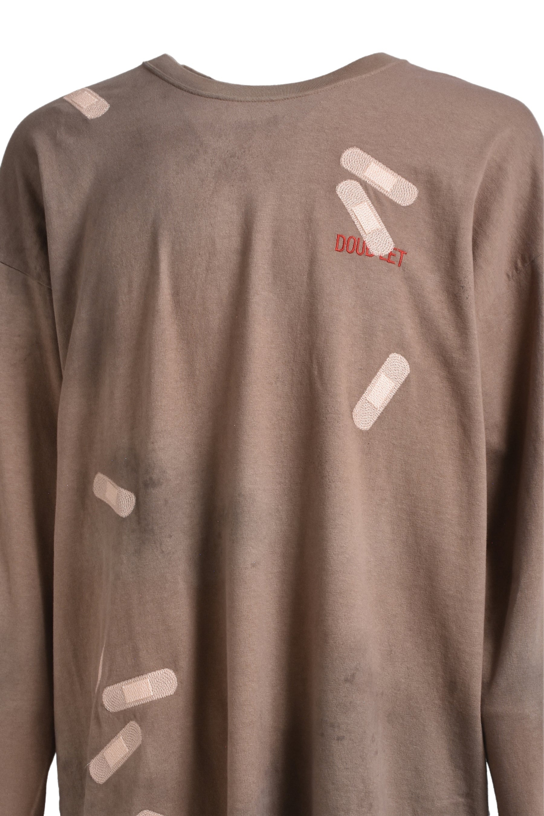 トップス doublet BANDAGE EMBROIDERY L/S T-SHIRT M BANDAGE EMBROIDERY L/S T-SHIRT – doublet