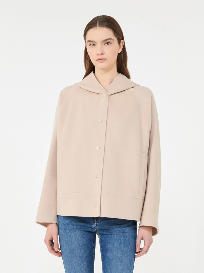 OLIATO Double-faced wool-blend coat - SAND 3
