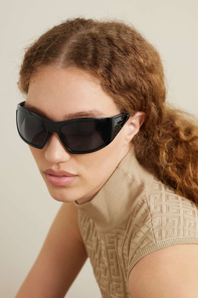 Givenchy Giv Cut oversized D-frame nylon sunglasses outlook