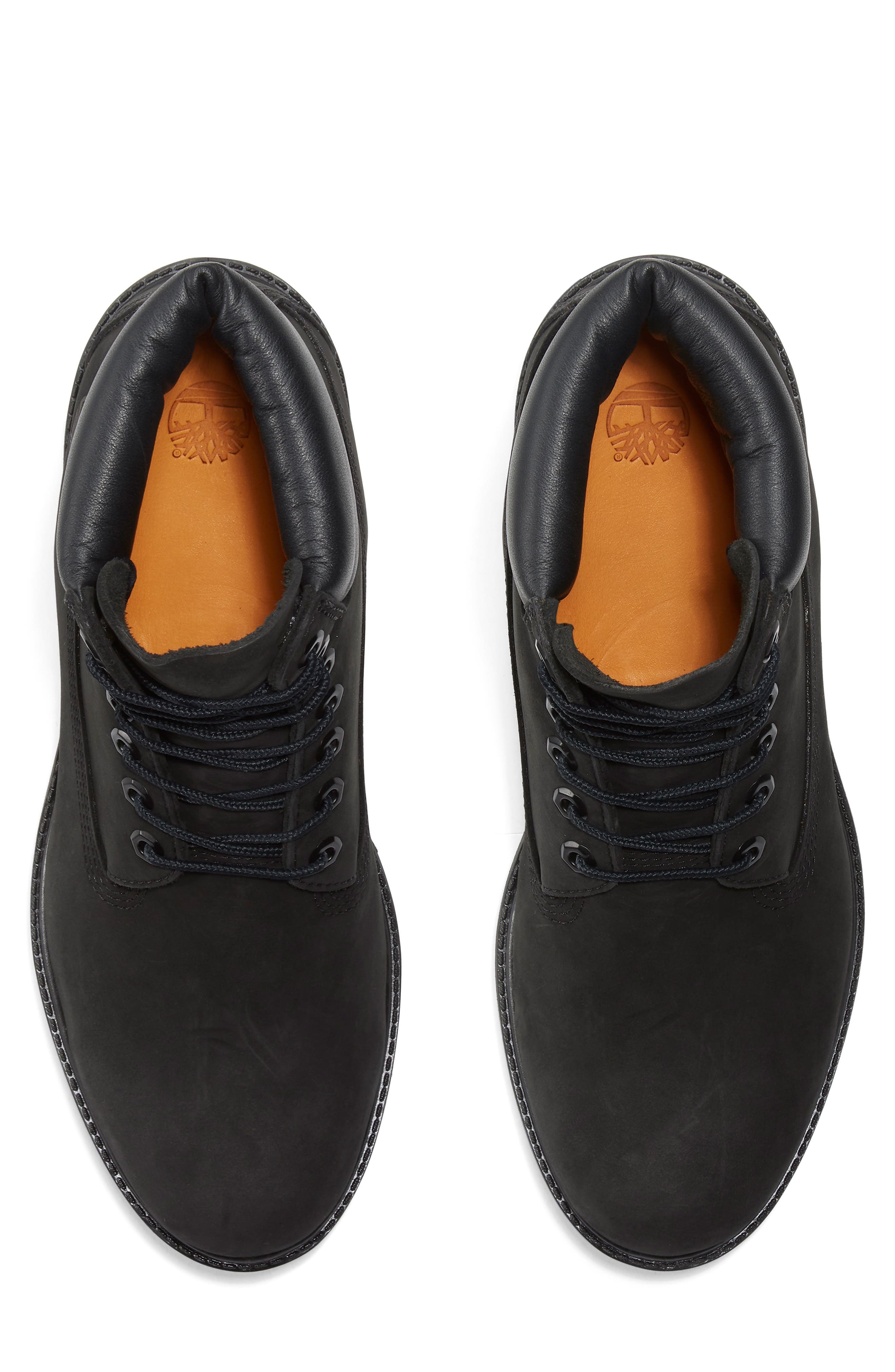 Timberland 6-Inch Premium Waterproof Boot in Black/Black at Nordstrom - 4