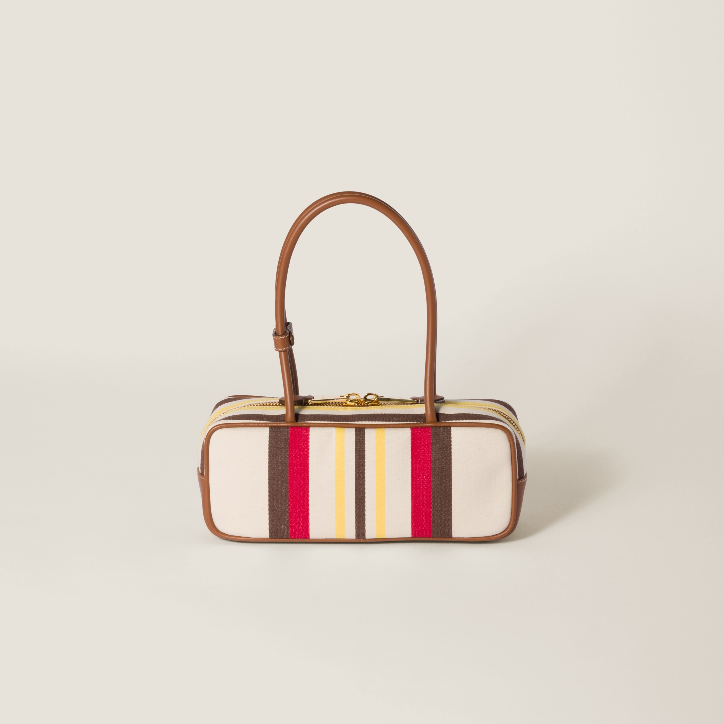 Beau canvas and leather bag - 4