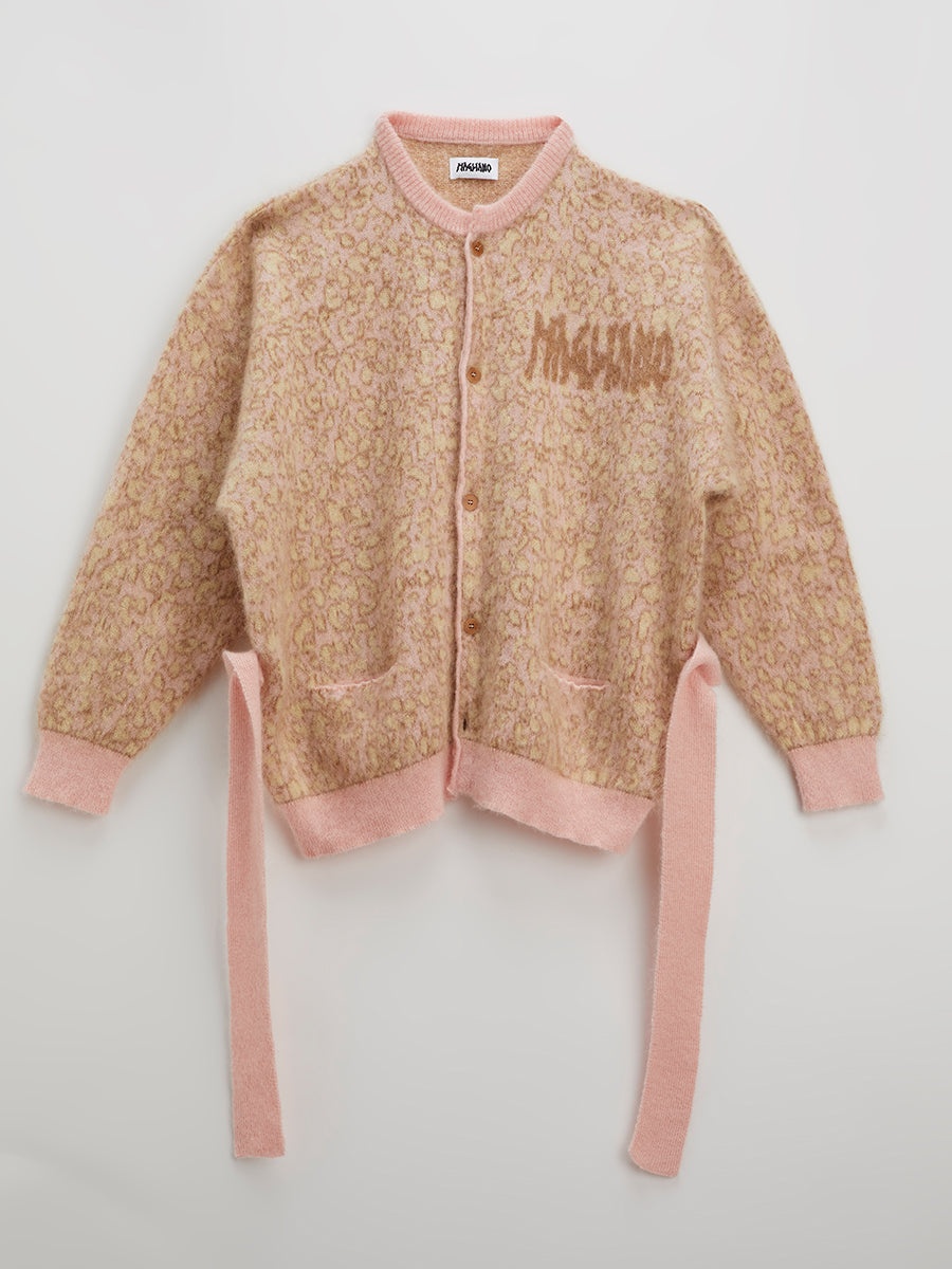 Stray Cardigan Pink Beige Pois - 1