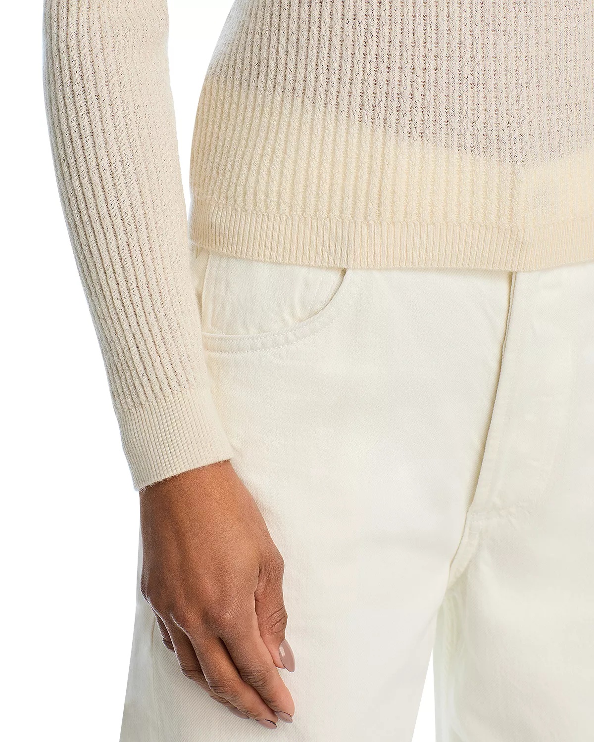 Cashmere Polo Neck Sweater - 5