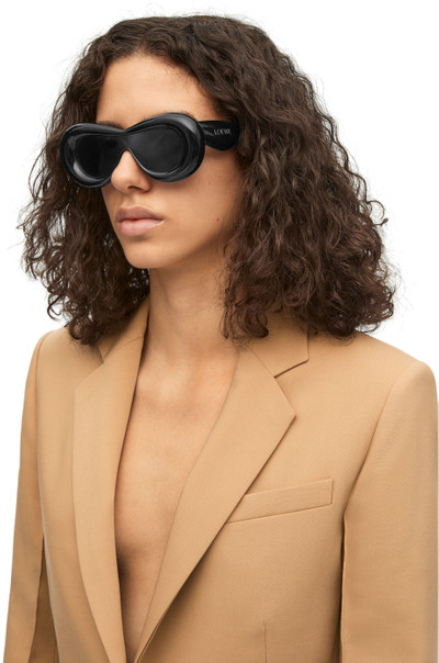 Loewe Inflated mask sunglasses in acetate outlook