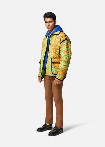 VERSACE Barocco 660 Quilted Blouson Jacket outlook