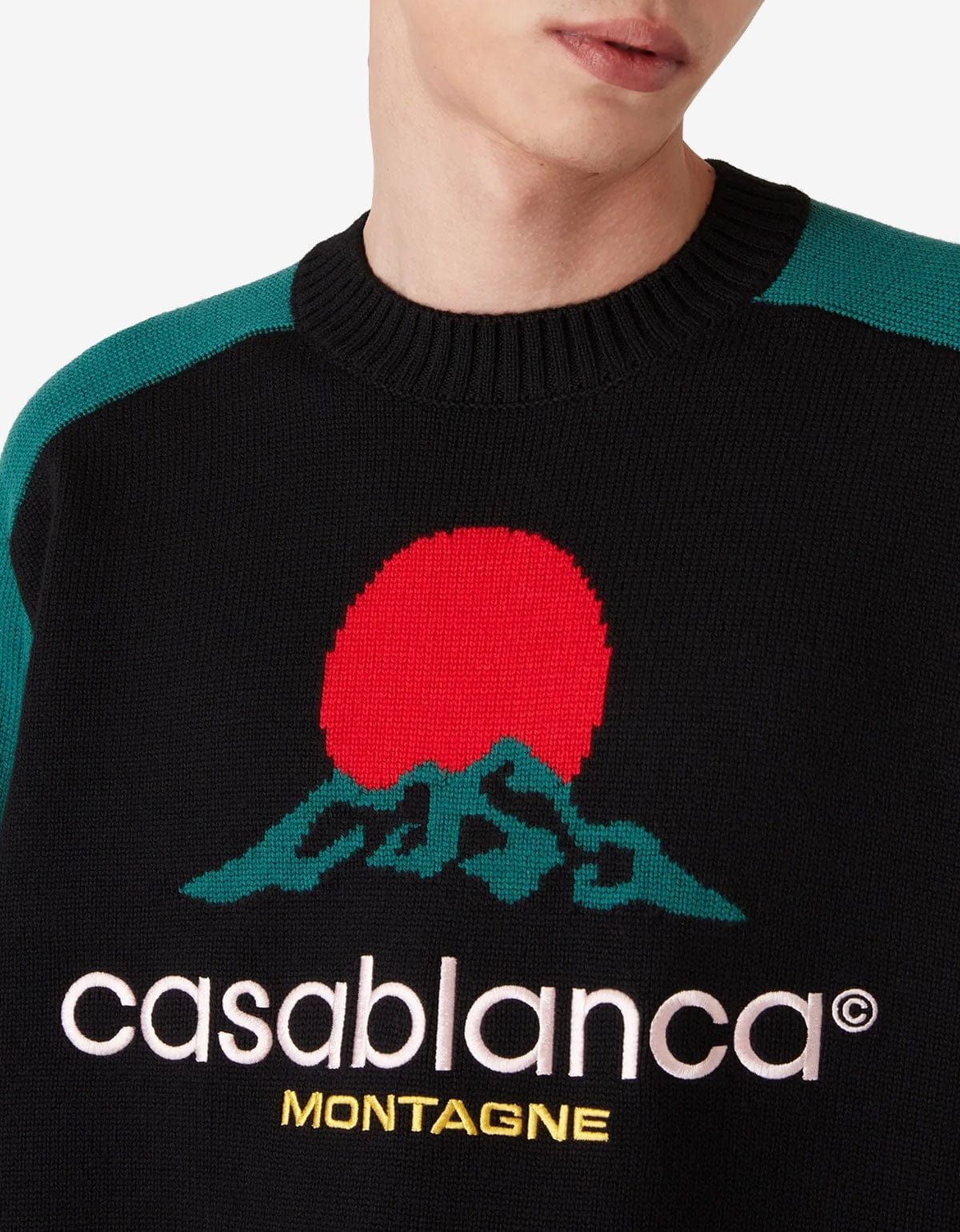 Casablanca Multicolour Merino Montagne Jumper - 5