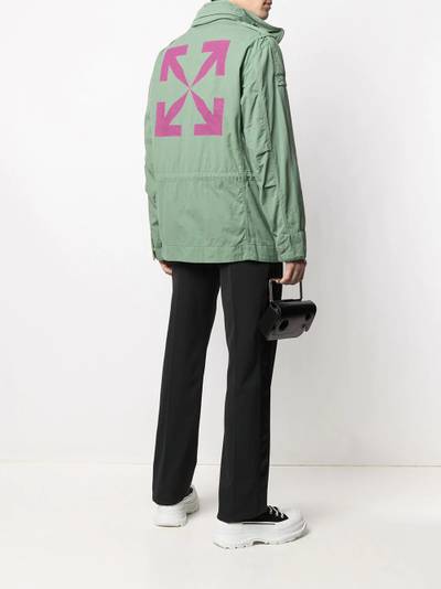 Off-White Arrows logo field jacket outlook