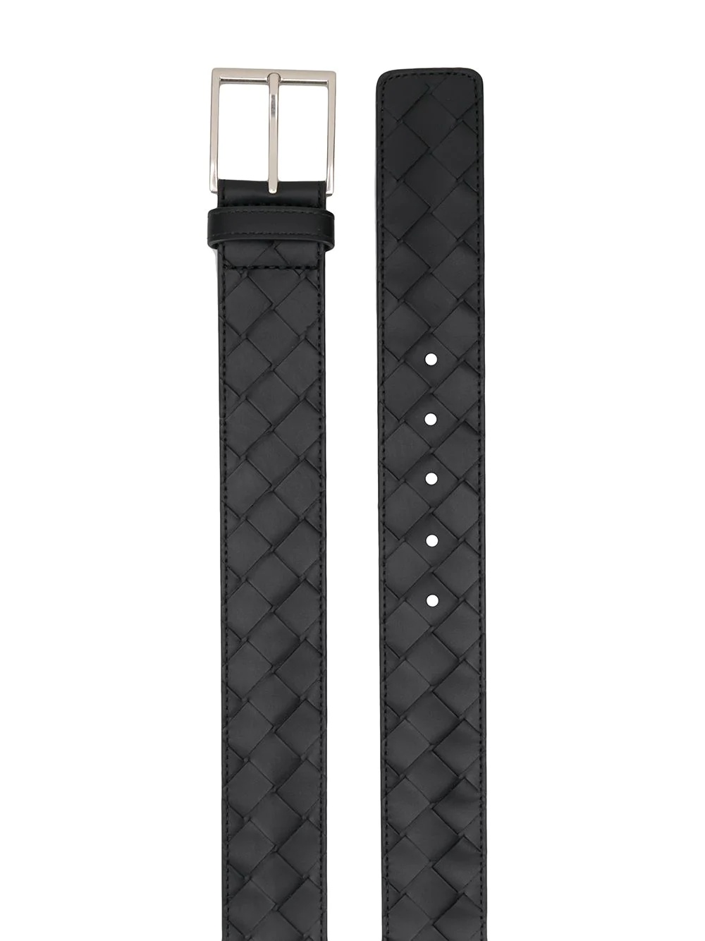 intrecciato weave effect belt - 2