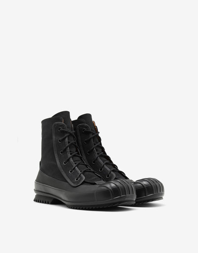 Maison Margiela Canvas rubber boots outlook