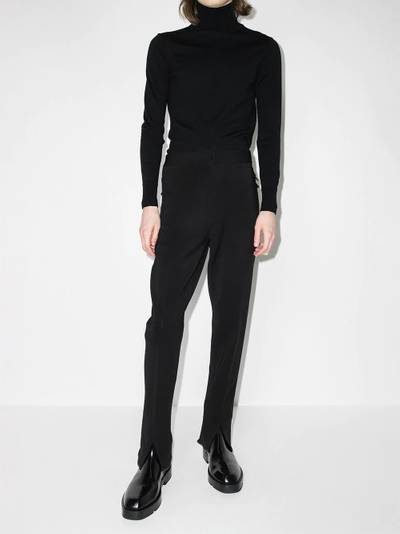 Givenchy zip-cuff skinny trousers outlook