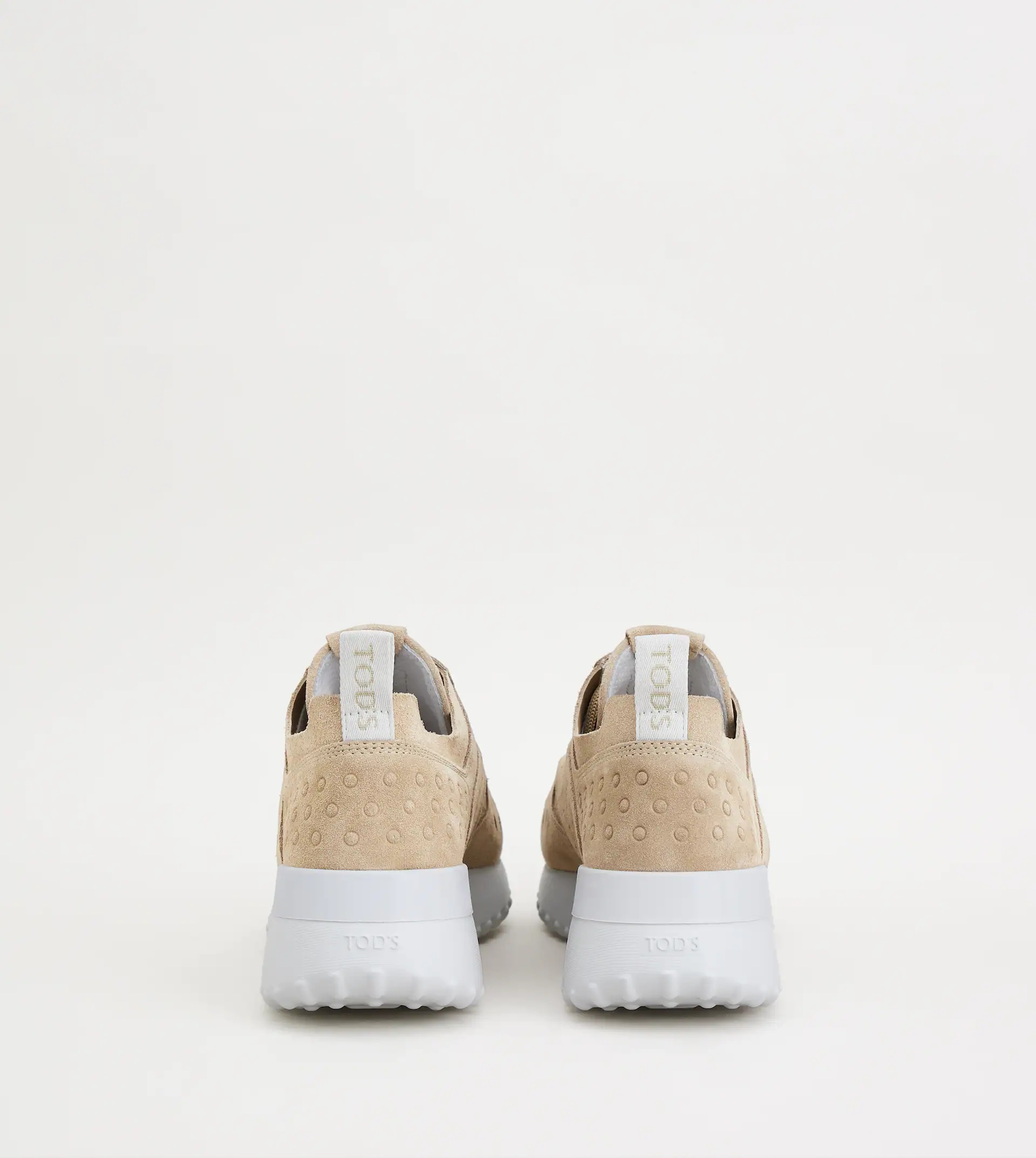 SNEAKERS IN SUEDE - BEIGE - 2