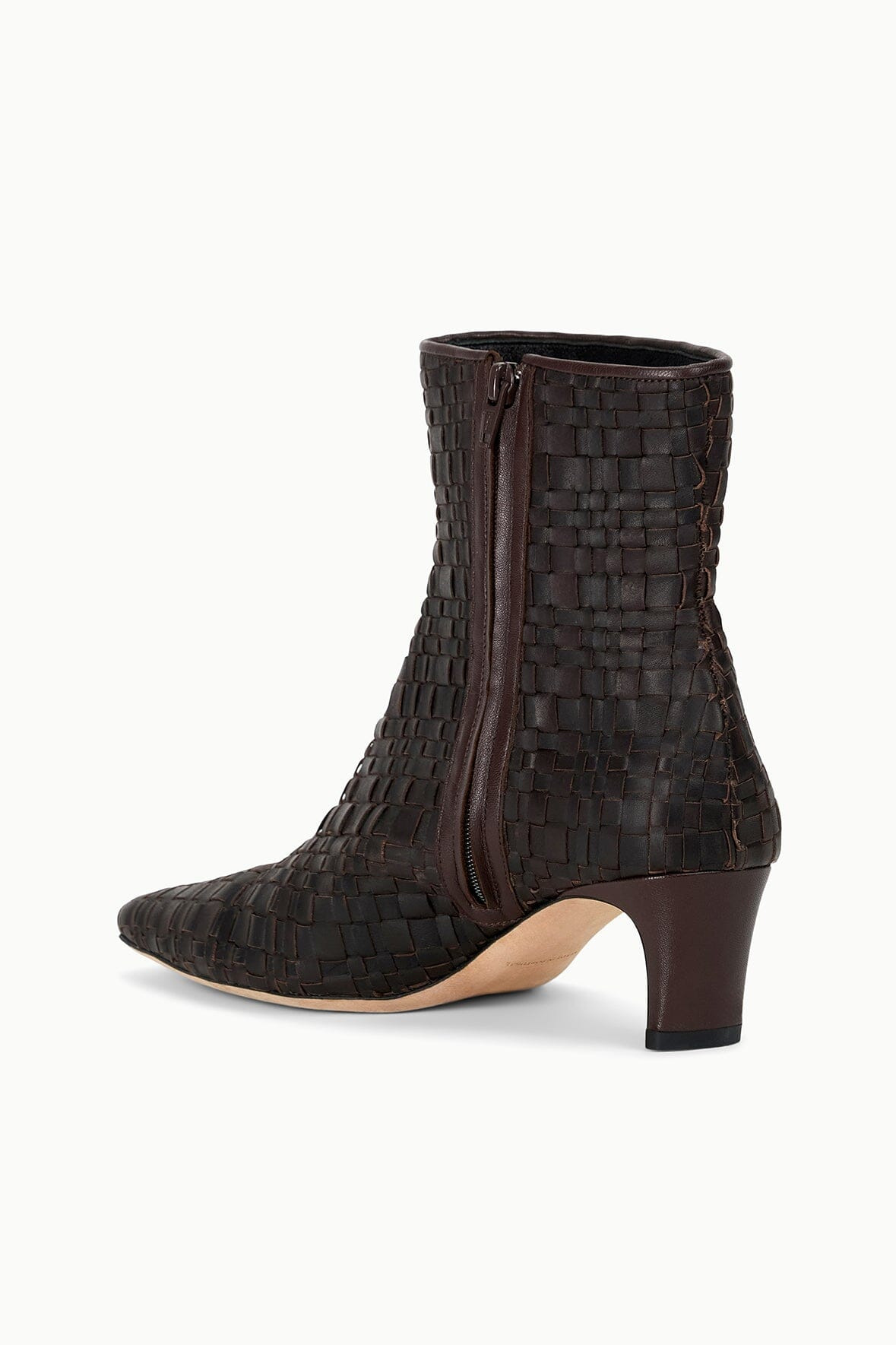 STAUD WALLY ANKLE BOOT ESPRESSO WOVEN - 5