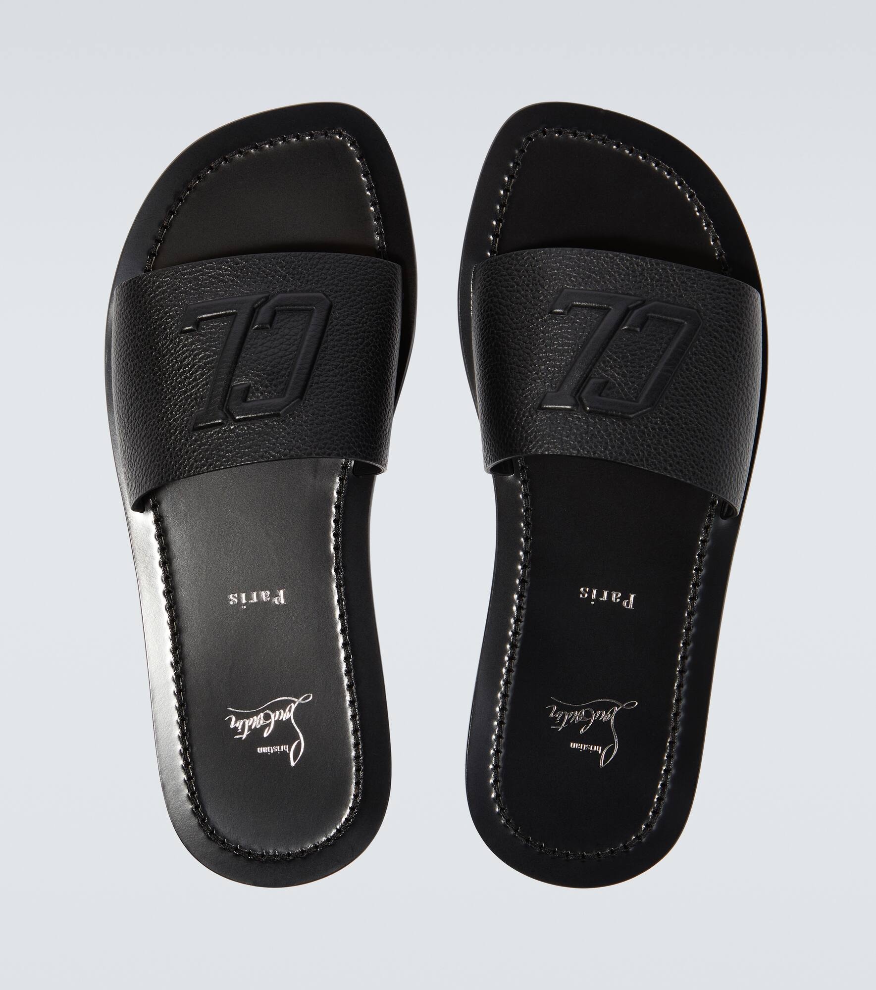Varsicool leather slides - 4