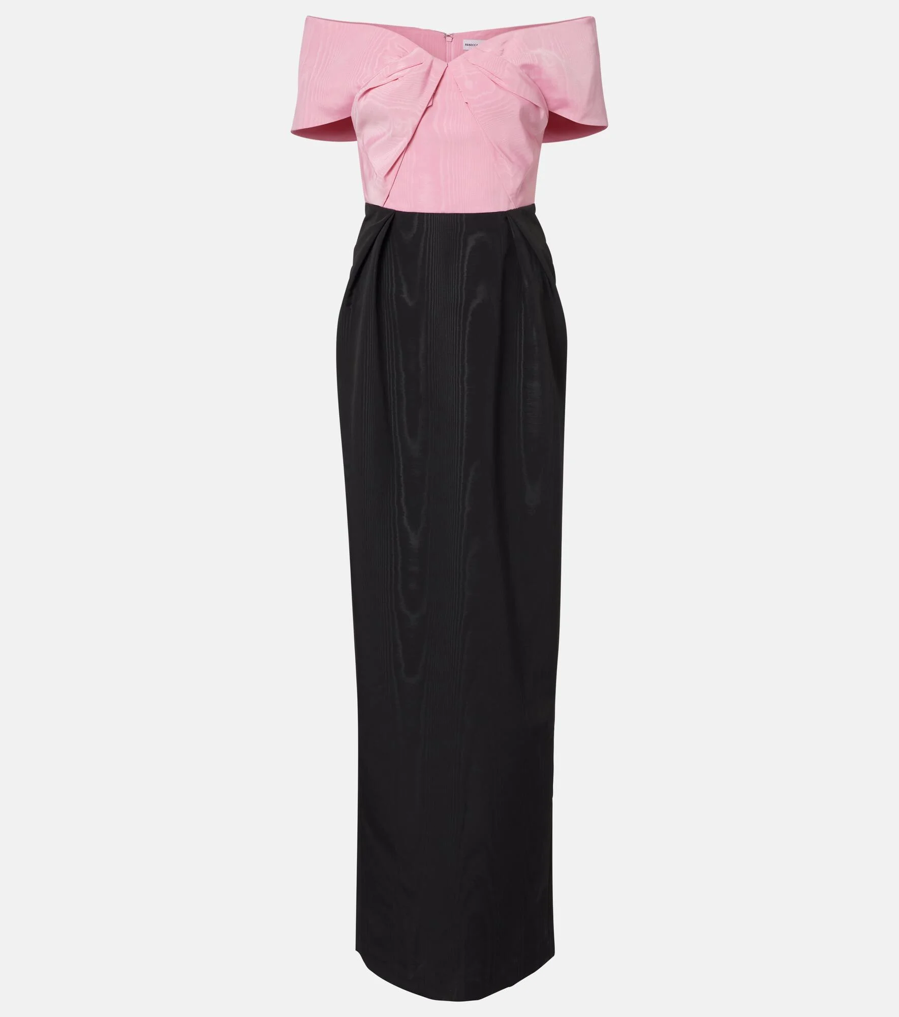 Amaro off-shoulder taffeta gown - 1