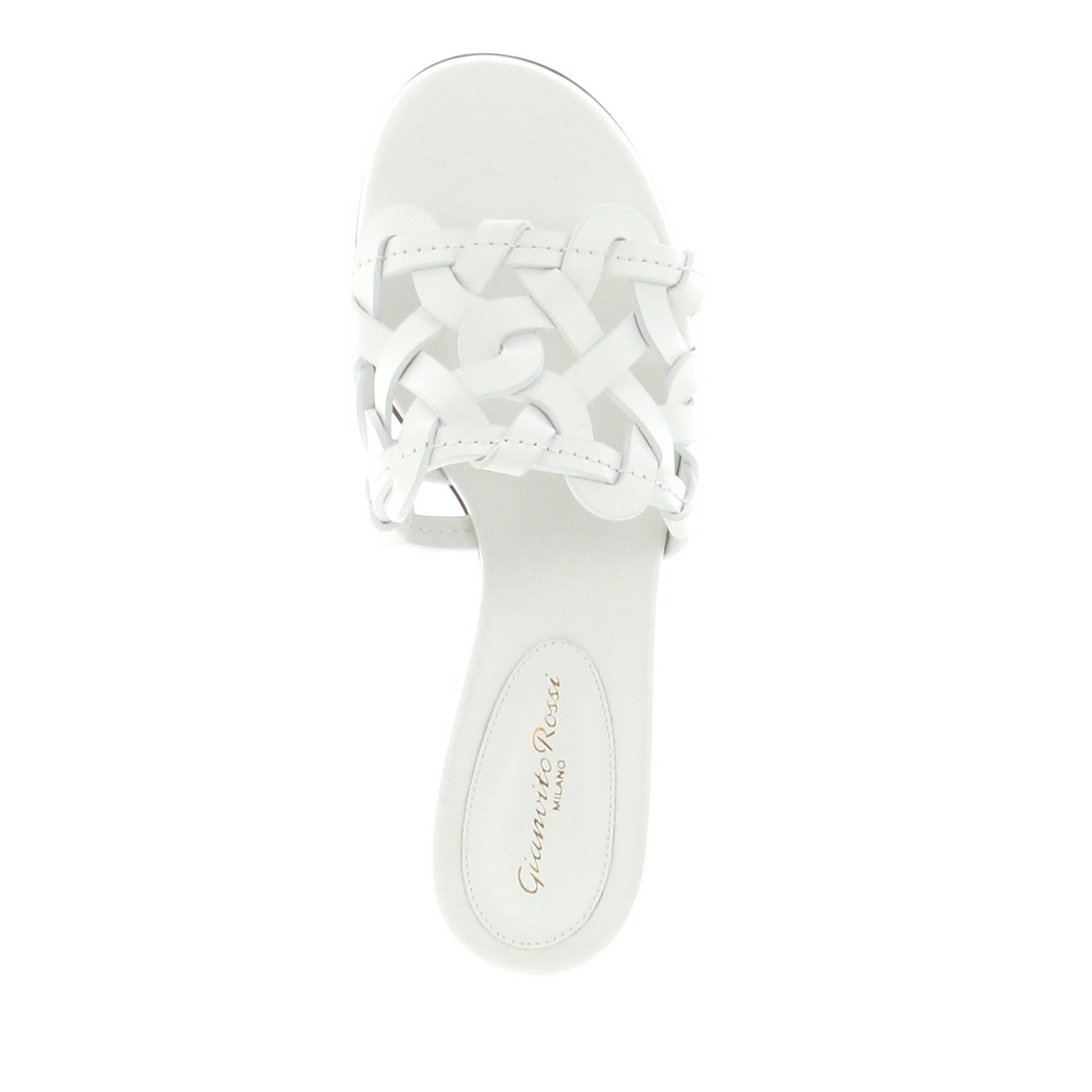 Gianvito Rossi – Amalfi Mule 45 – White - 3