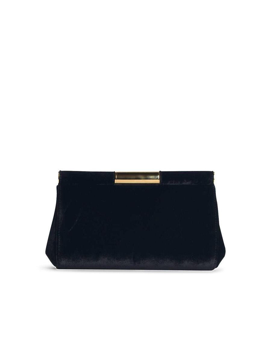 Dolce & Gabbana Black Velvet Shoulder Strap - 3