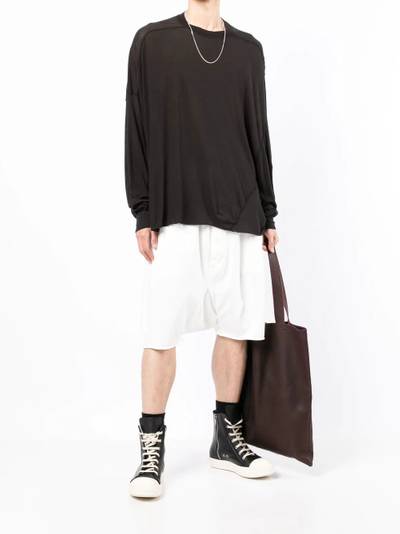 Rick Owens DRKSHDW drawstring drop-crotch shorts outlook