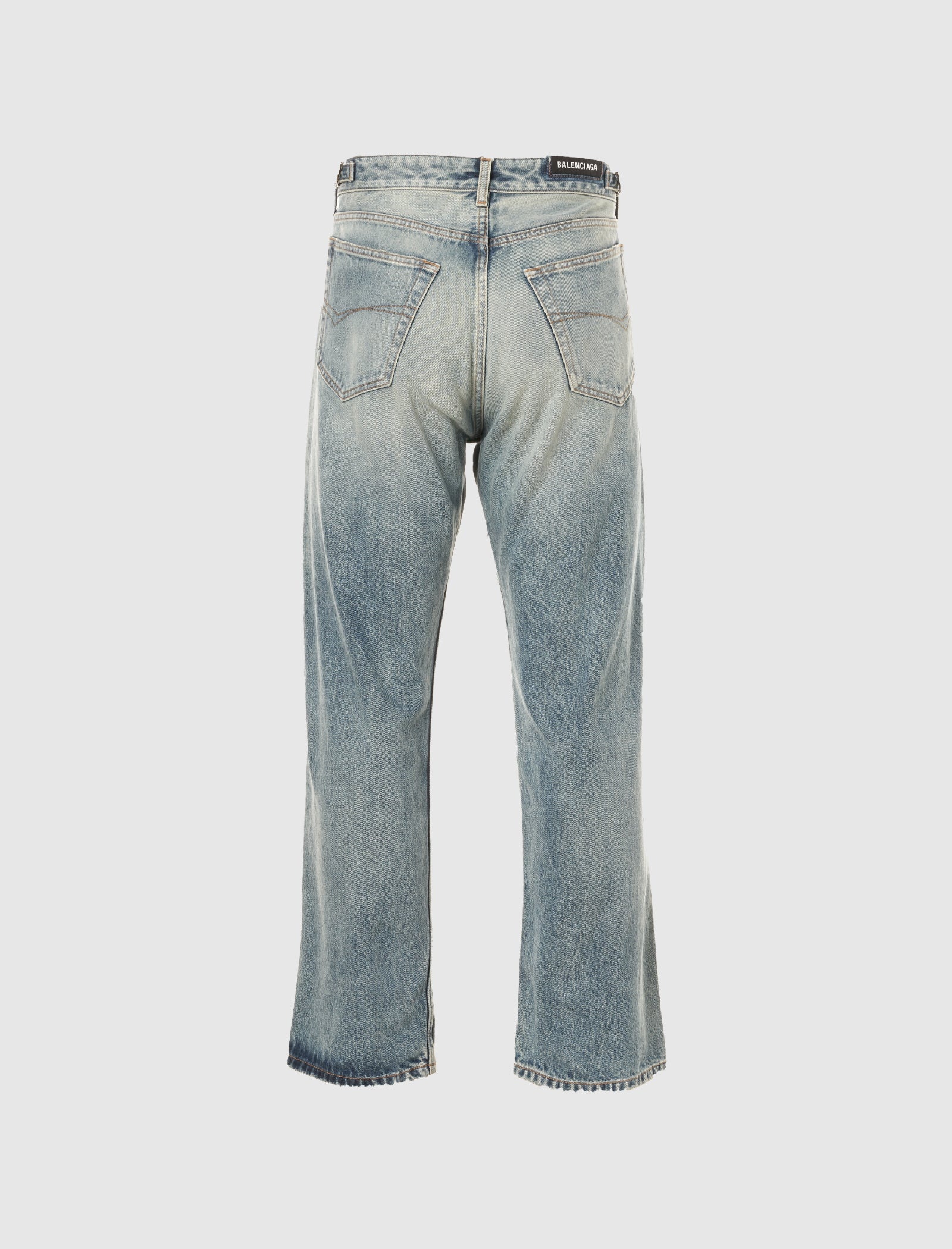 BUCKLE LOOSE-FIT JEAN - 3