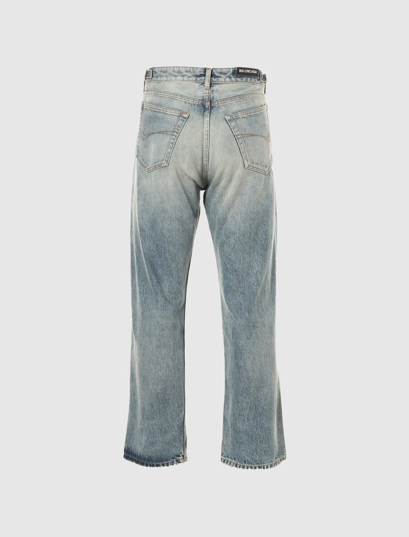BALENCIAGA BUCKLE LOOSE-FIT JEAN outlook