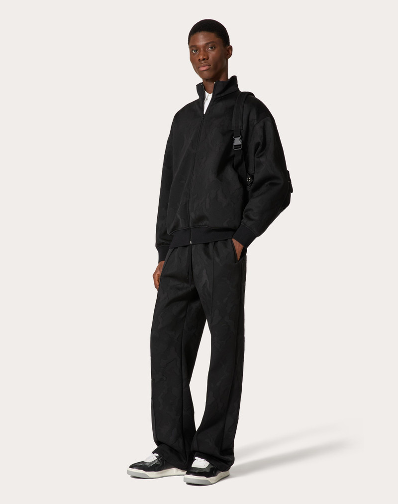 Valentino ACETATE PANTS WITH ALL-OVER CAMOUNOIR PATTERN outlook