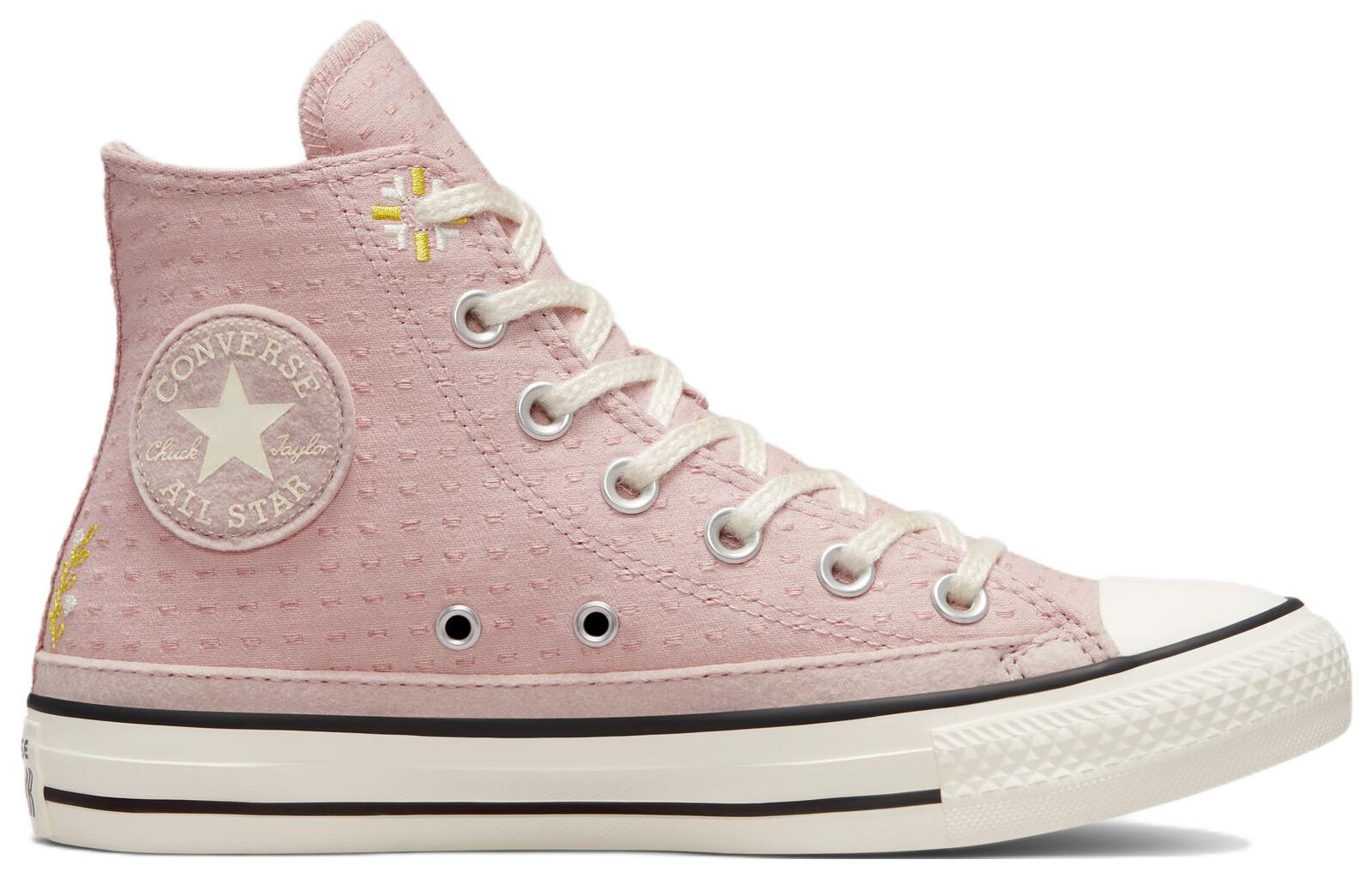 (WMNS) Converse Chuck Taylor All Star High 'Autumn Embroidery Stone Mauve' A05065C - 2
