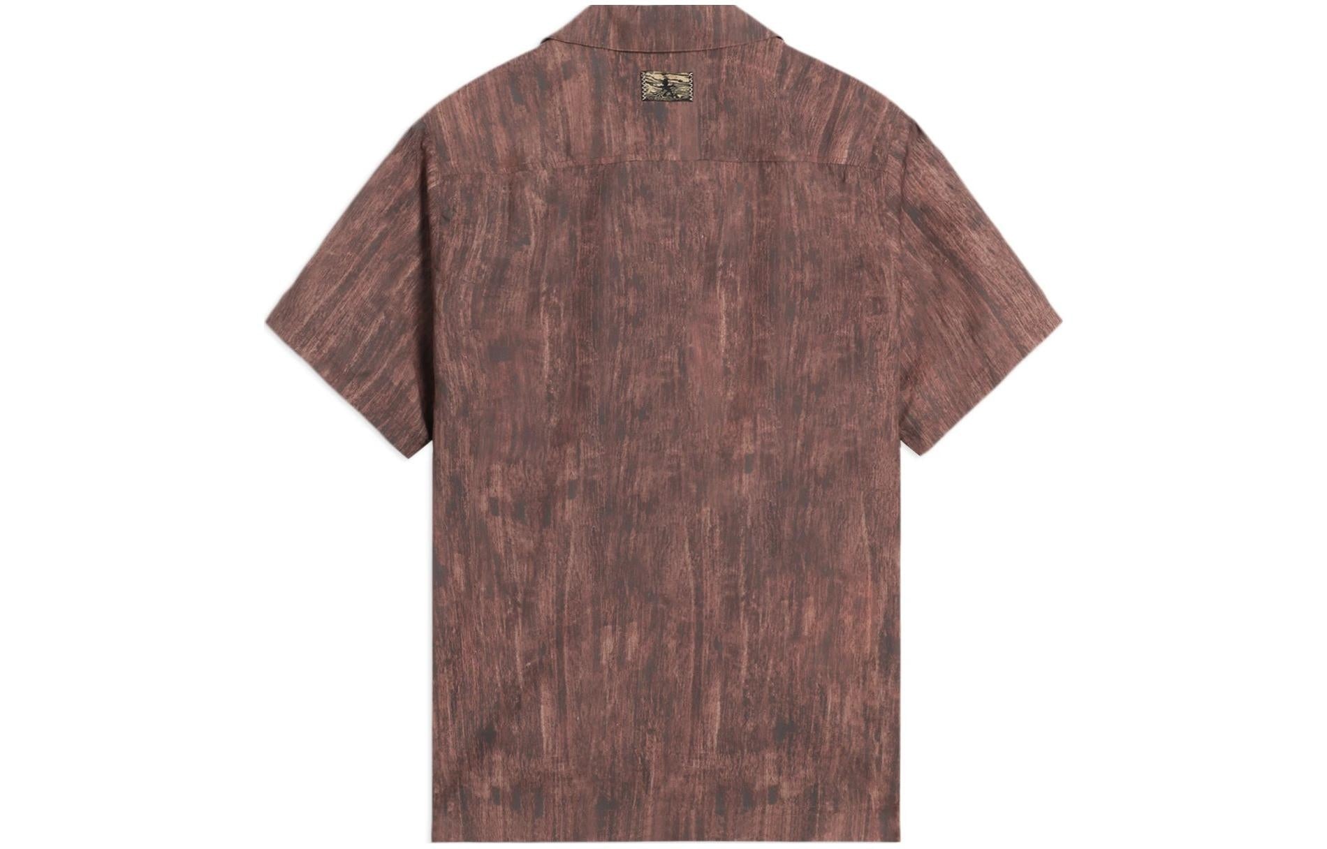 Li-Ning x Disney Pinocchio Graphic Shirt 'Brown' ASHS431-2 - 2